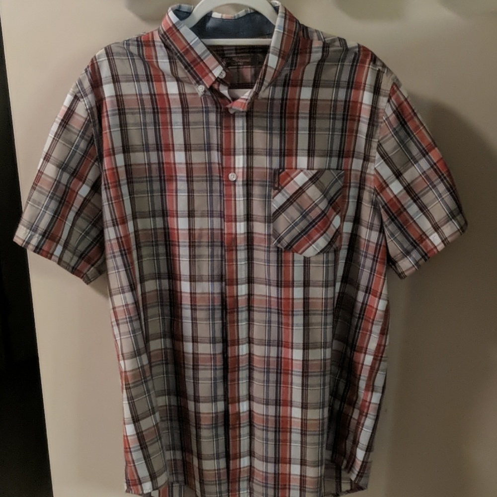 Ben Sherman shirt sleeve button down shirt. Large